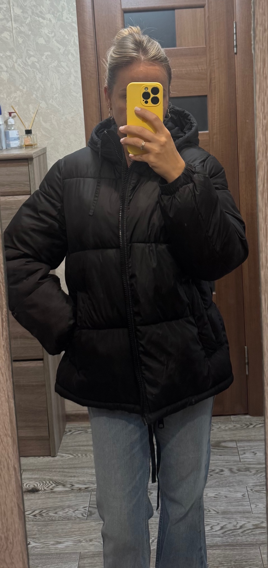 Пуффер зима