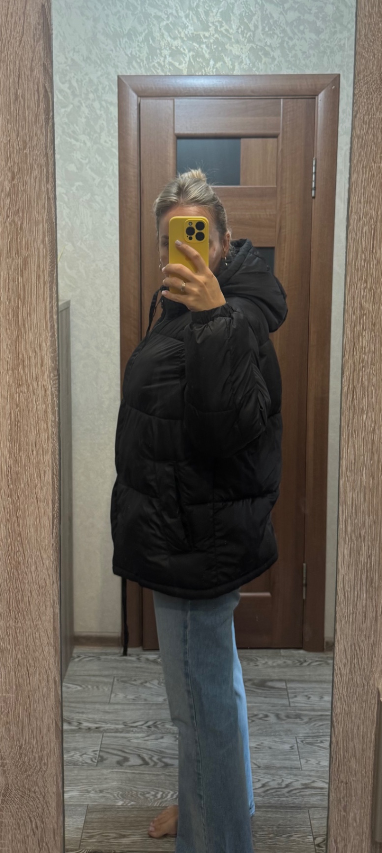 Пуффер зима