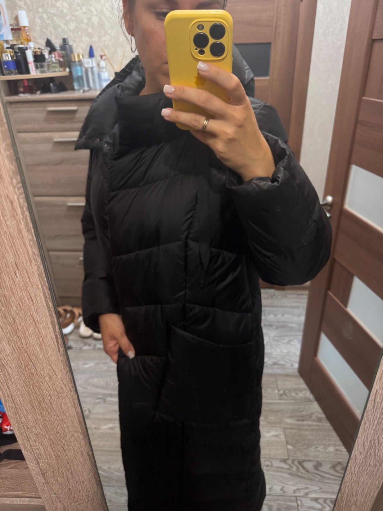 Пальто пуховик