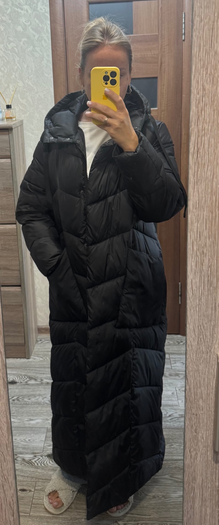 Пальто пуховик
