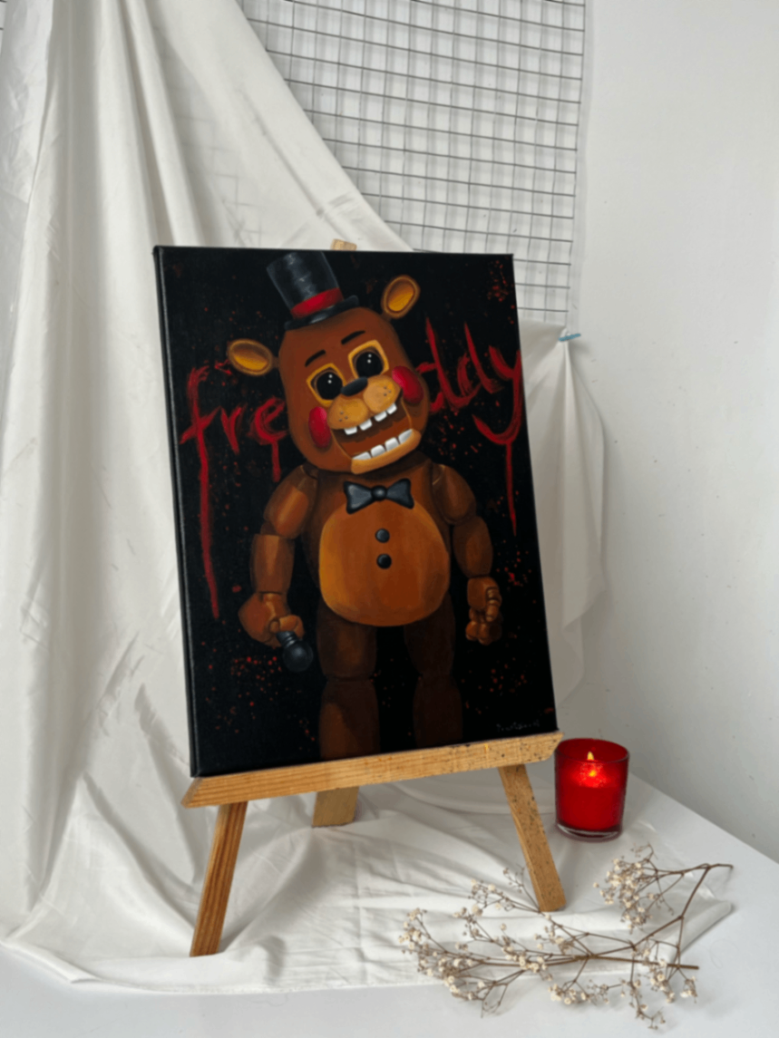 Картина на полотні 30х40 FREDDY