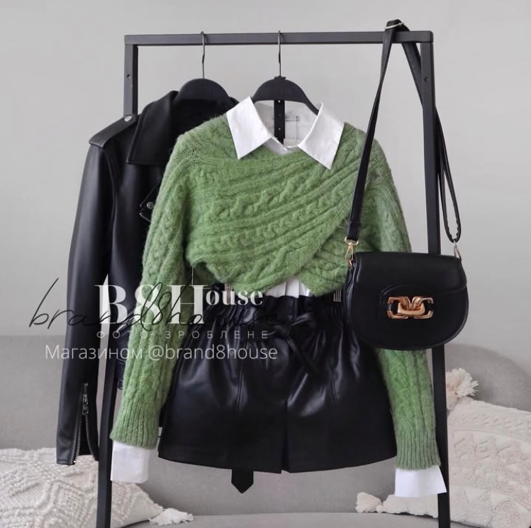 Жіночий светр Zara зеленого кольору