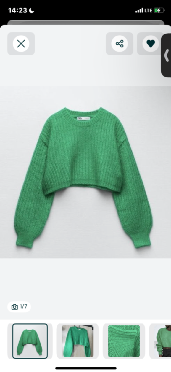 Свитер zara