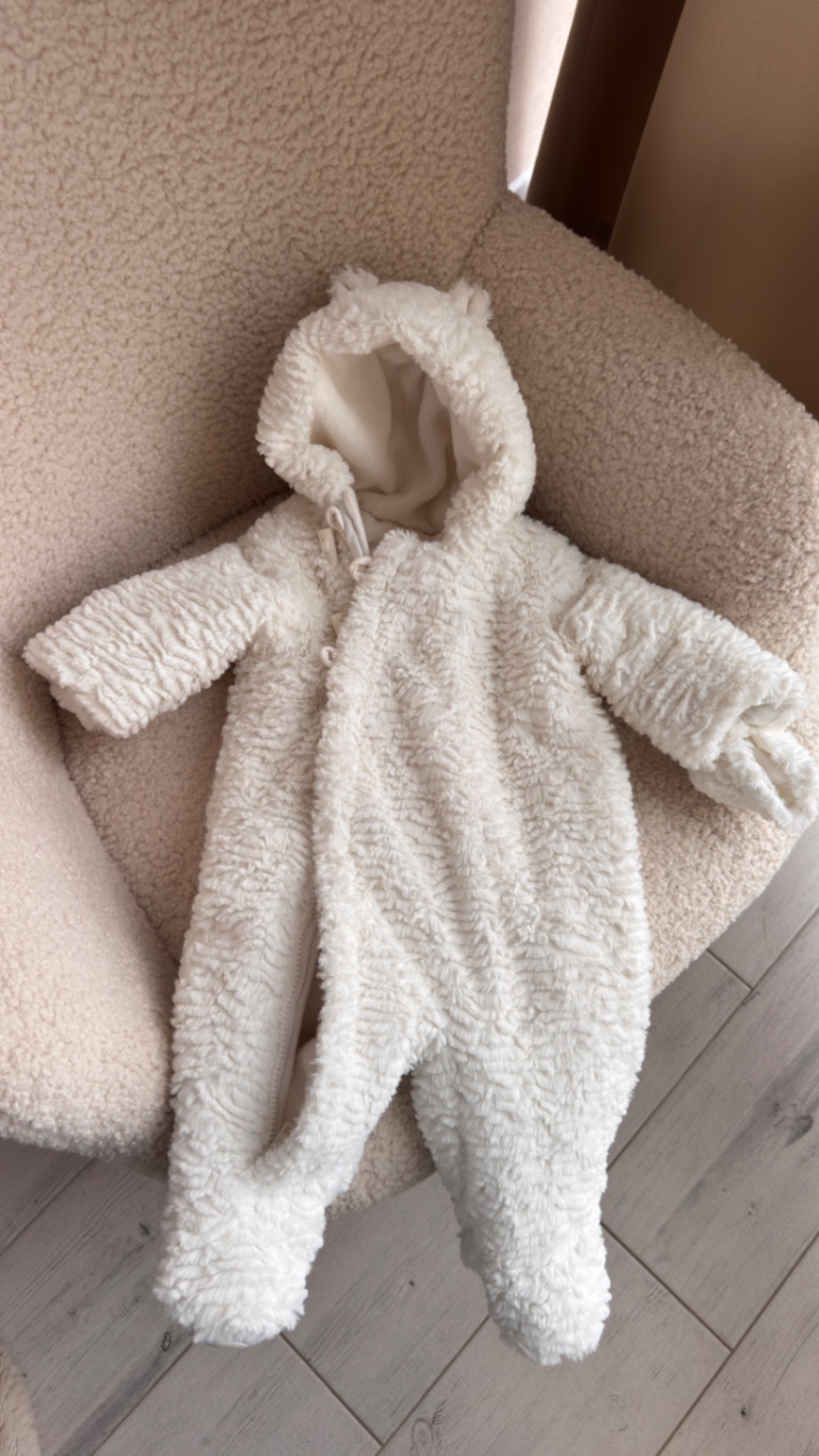 Комбез теплий зима 3-6 mothercare
