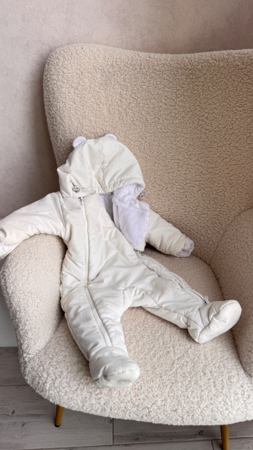 Комбез теплий decoza moms 6-9 осінь-зима