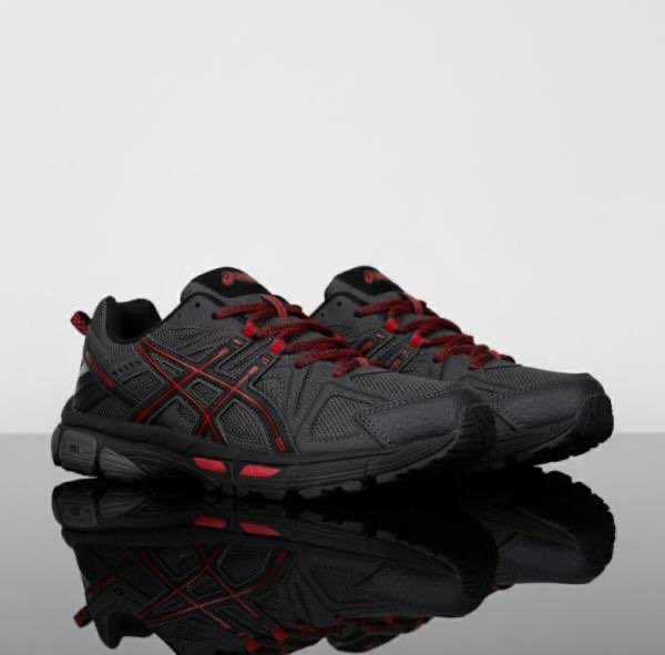 Чоловічі кросівки Asics Gel-Kahana 8 Gray Red termo Waterproof