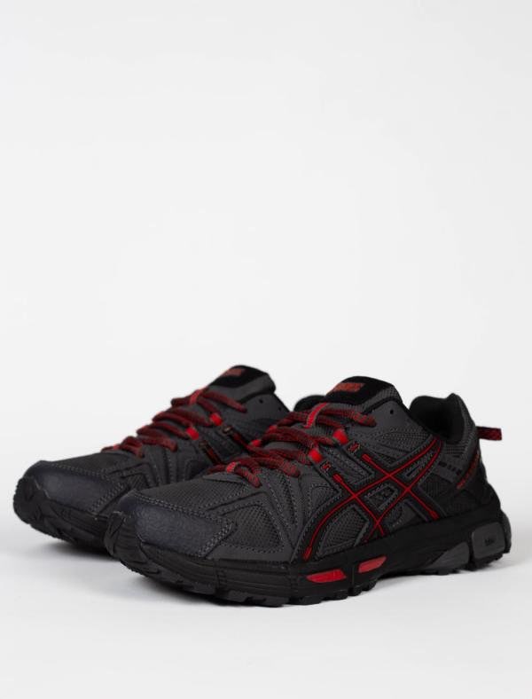 Чоловічі кросівки Asics Gel-Kahana 8 Gray Red termo Waterproof