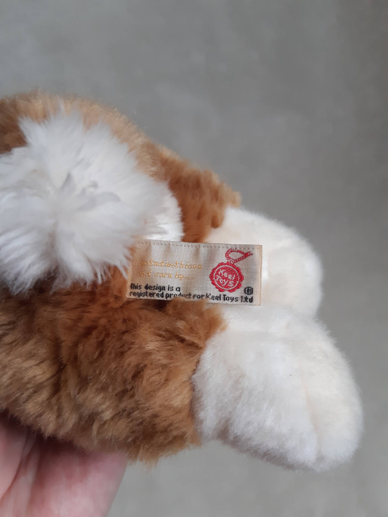 М'яка іграшка коргі keel toys