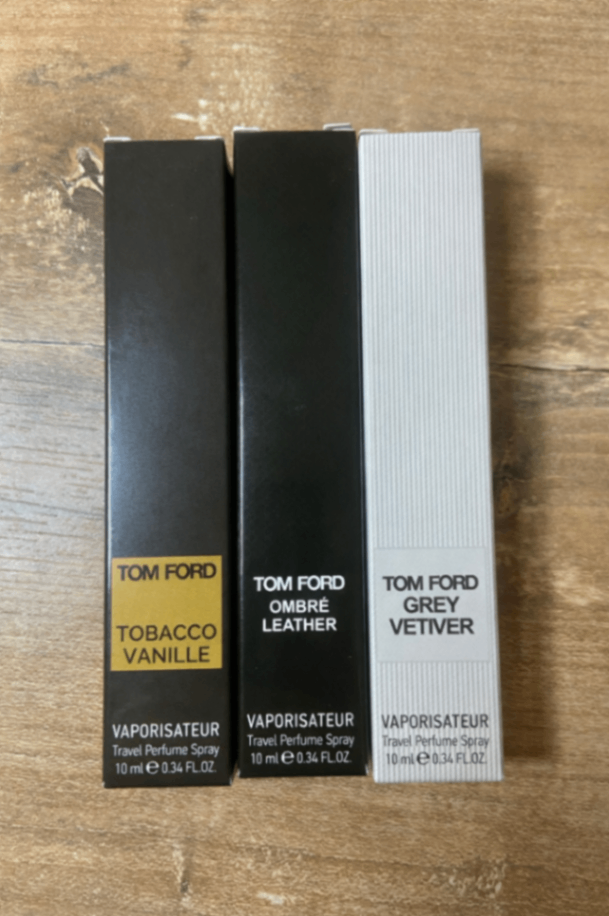 Набір пробників з трьох парфумів tom ford