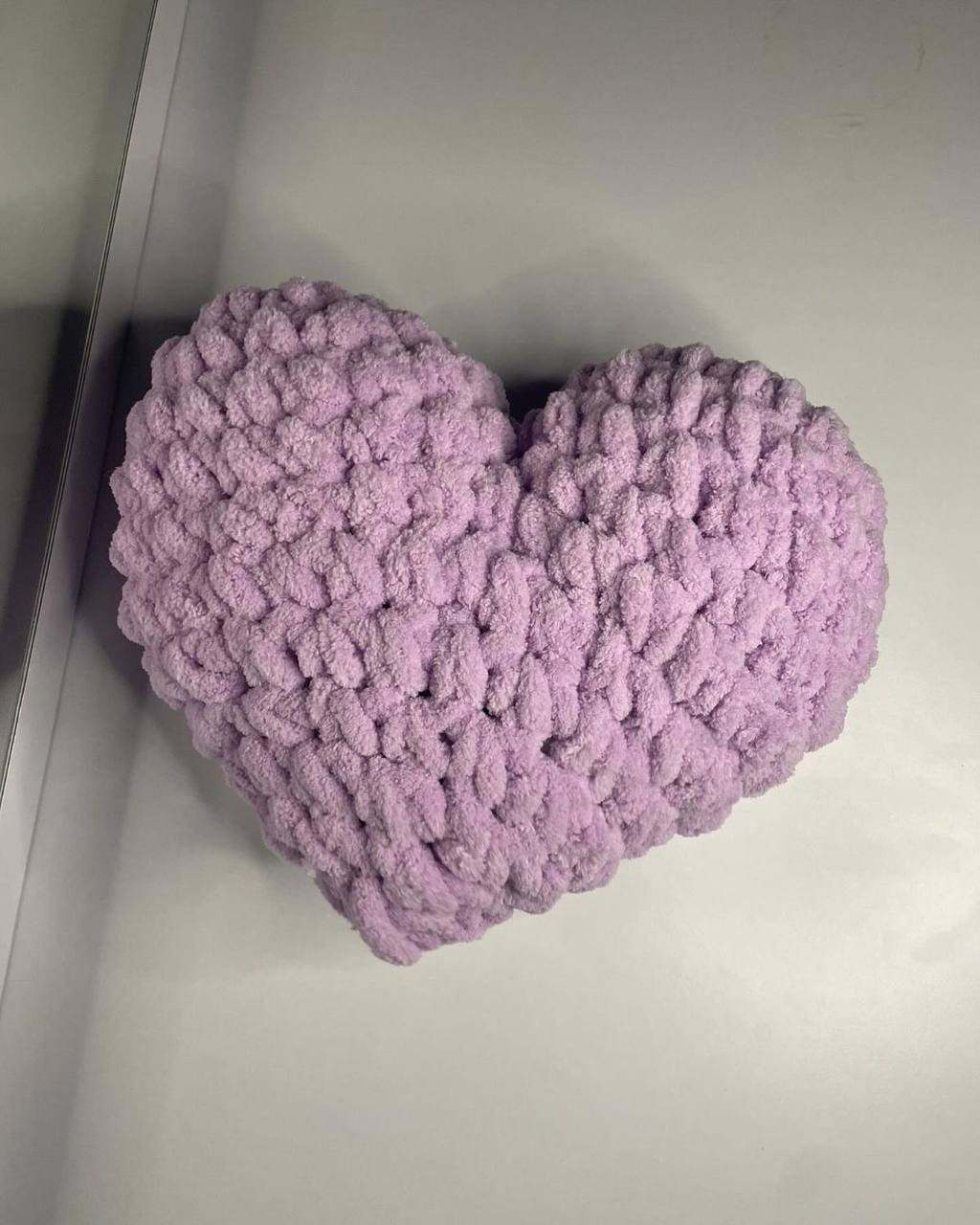 Сердце з пряжі Alize Puffy