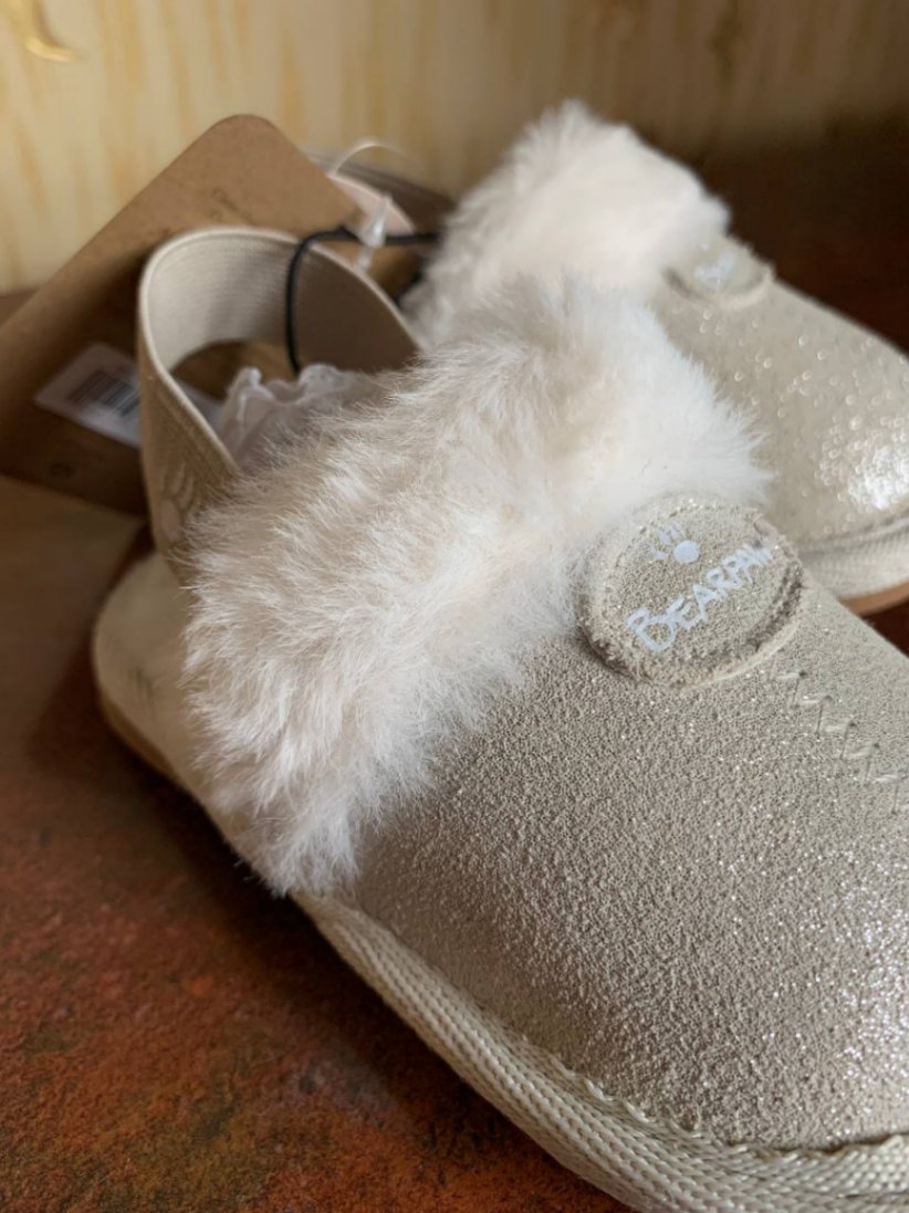 Теплі дитячі капці BEARPAW 19 розмір