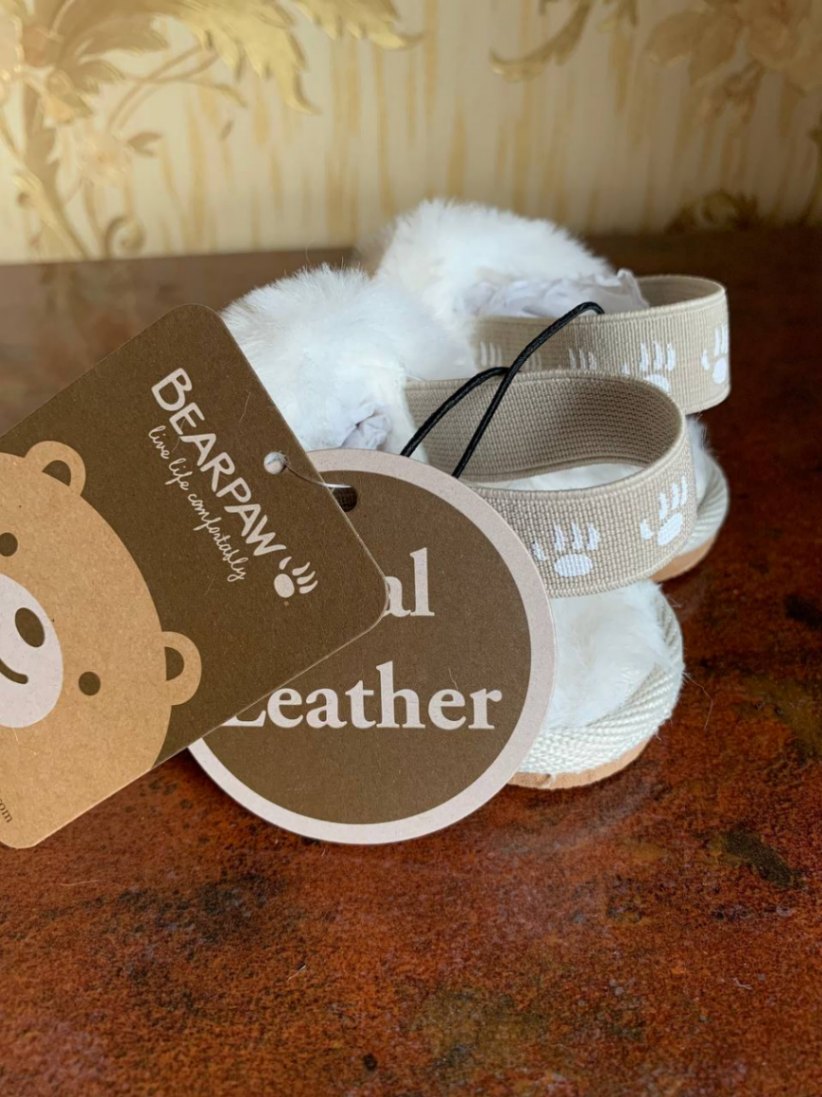 Теплі дитячі капці BEARPAW 19 розмір