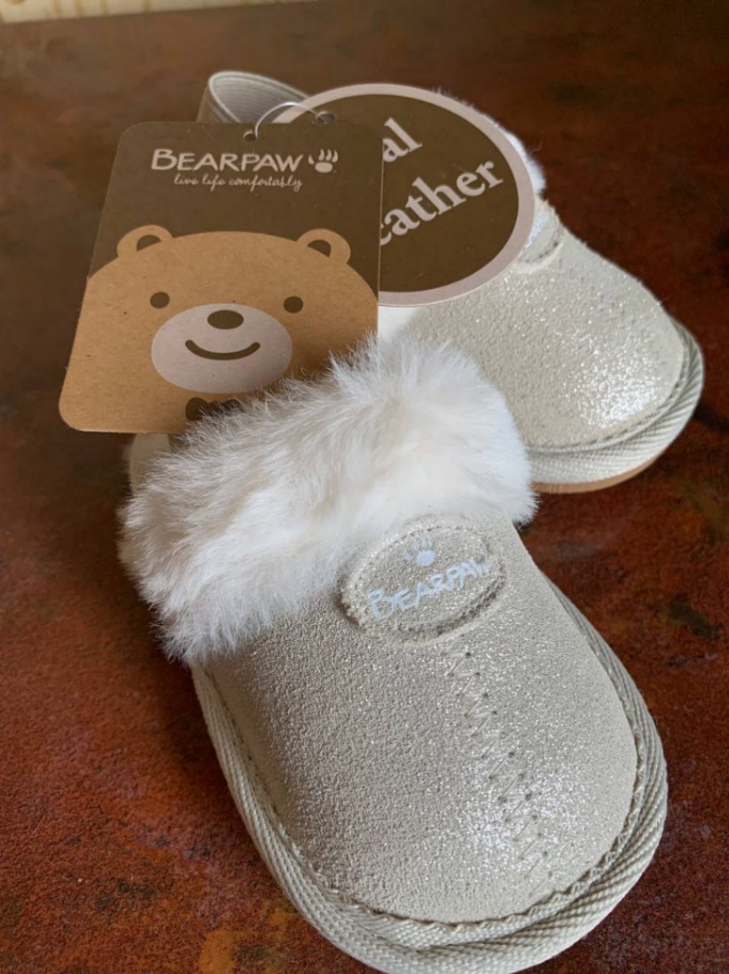 Теплі дитячі капці BEARPAW 19 розмір