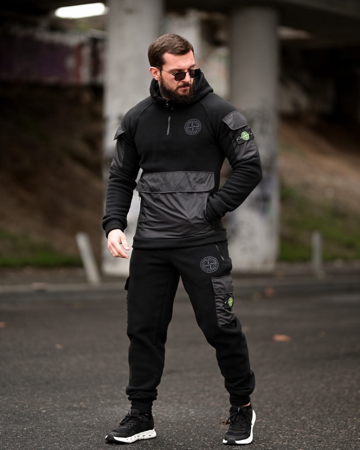 Флісовий костюм Stone Island