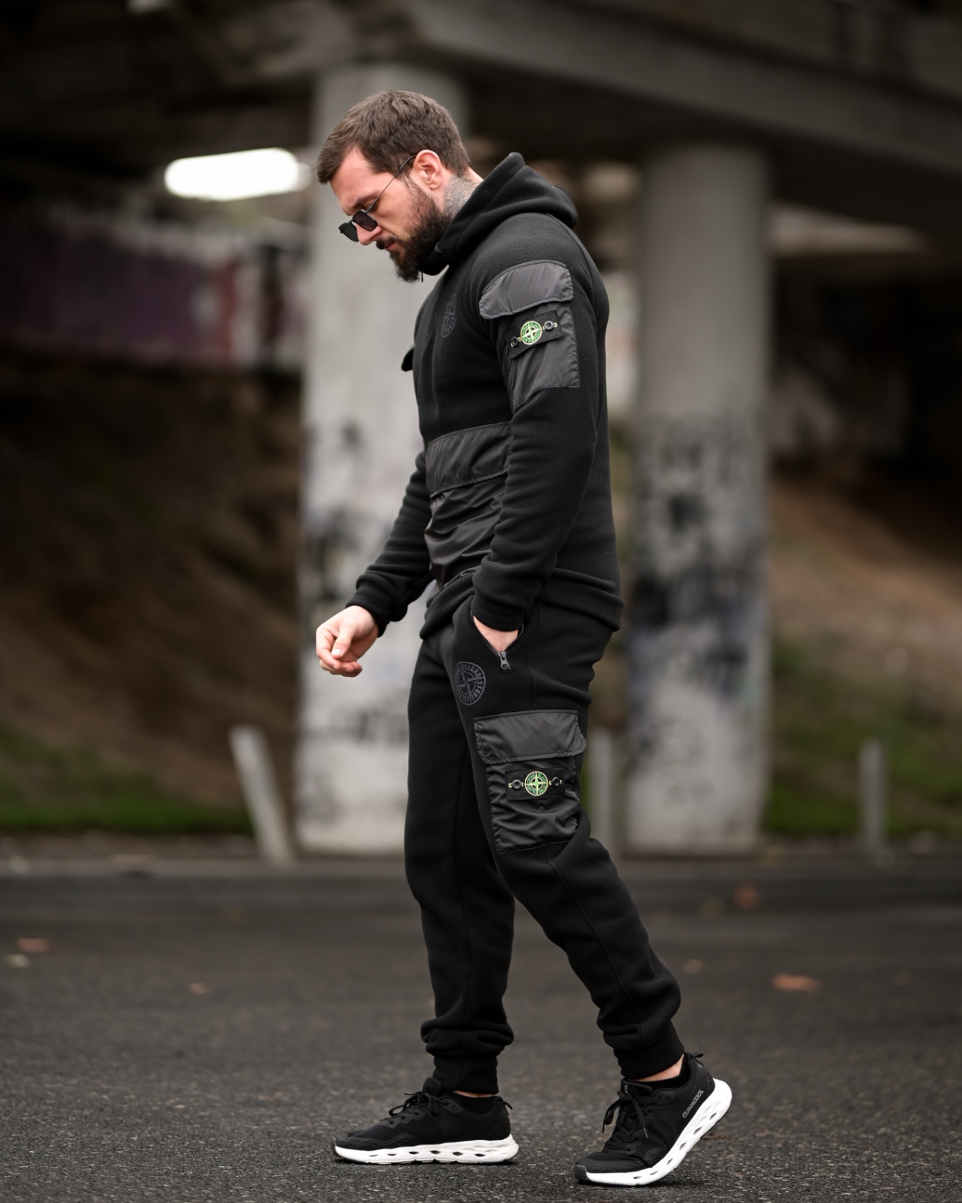 Флісовий костюм Stone Island