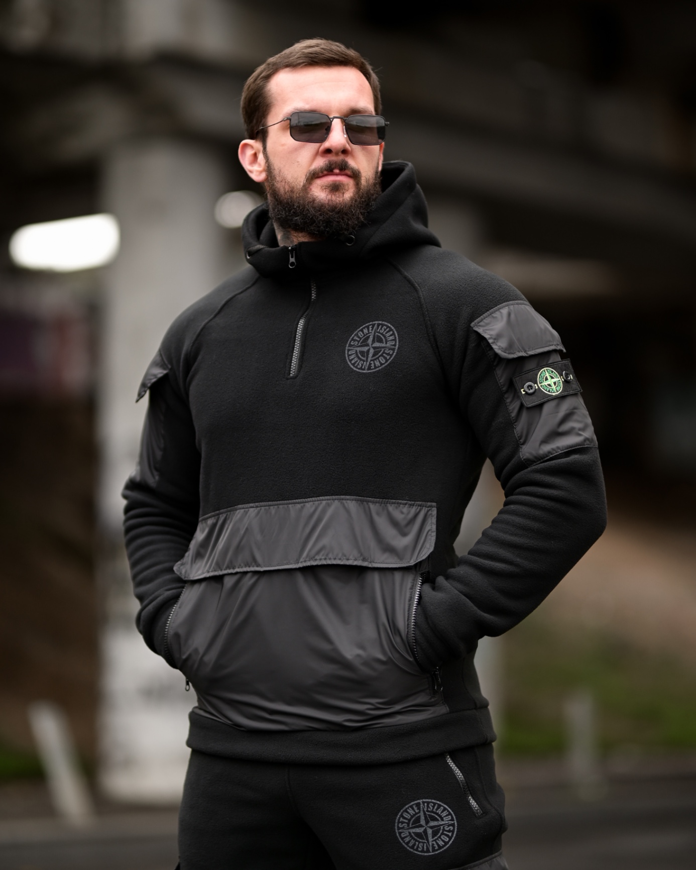 Флісовий костюм Stone Island