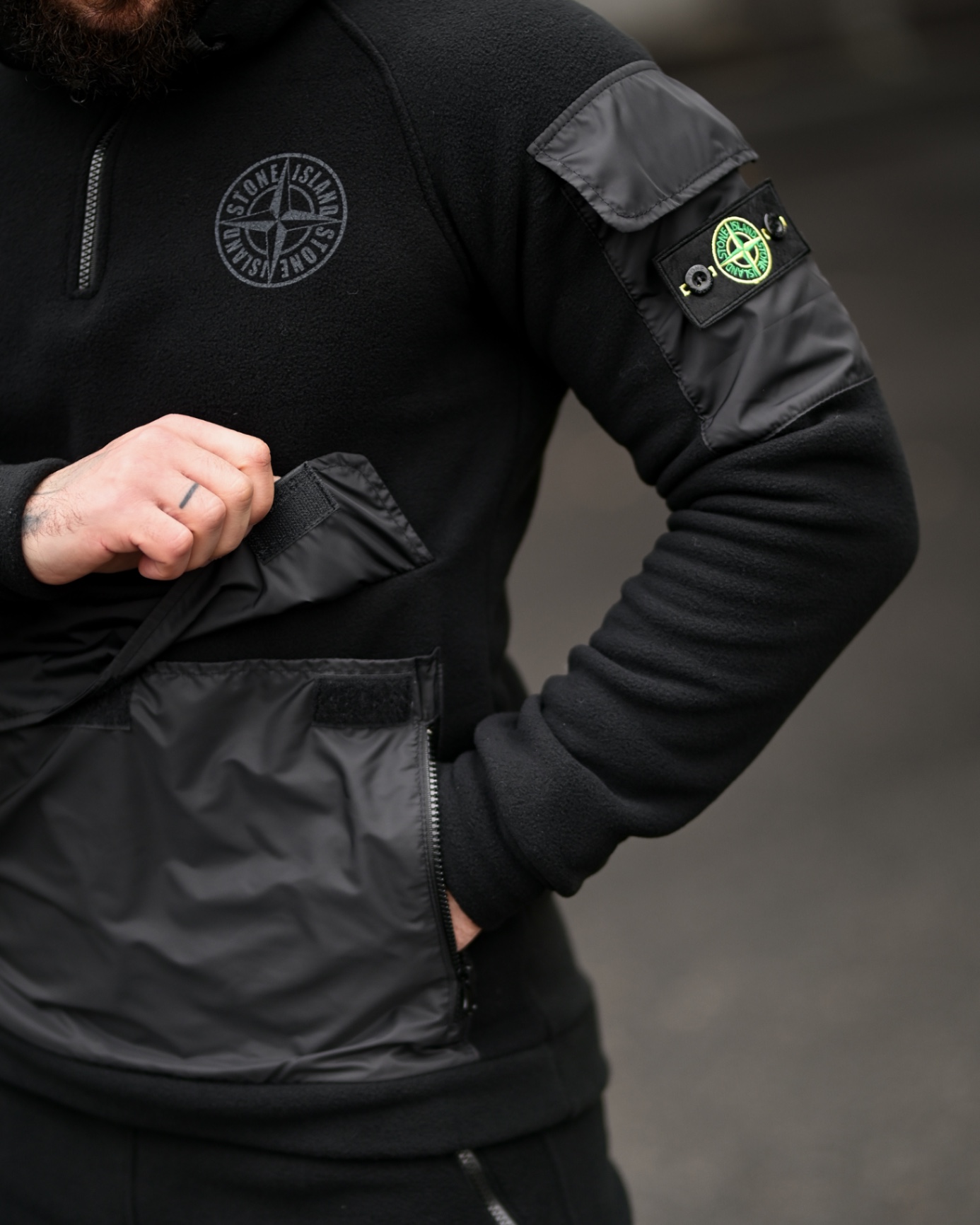 Флісовий костюм Stone Island