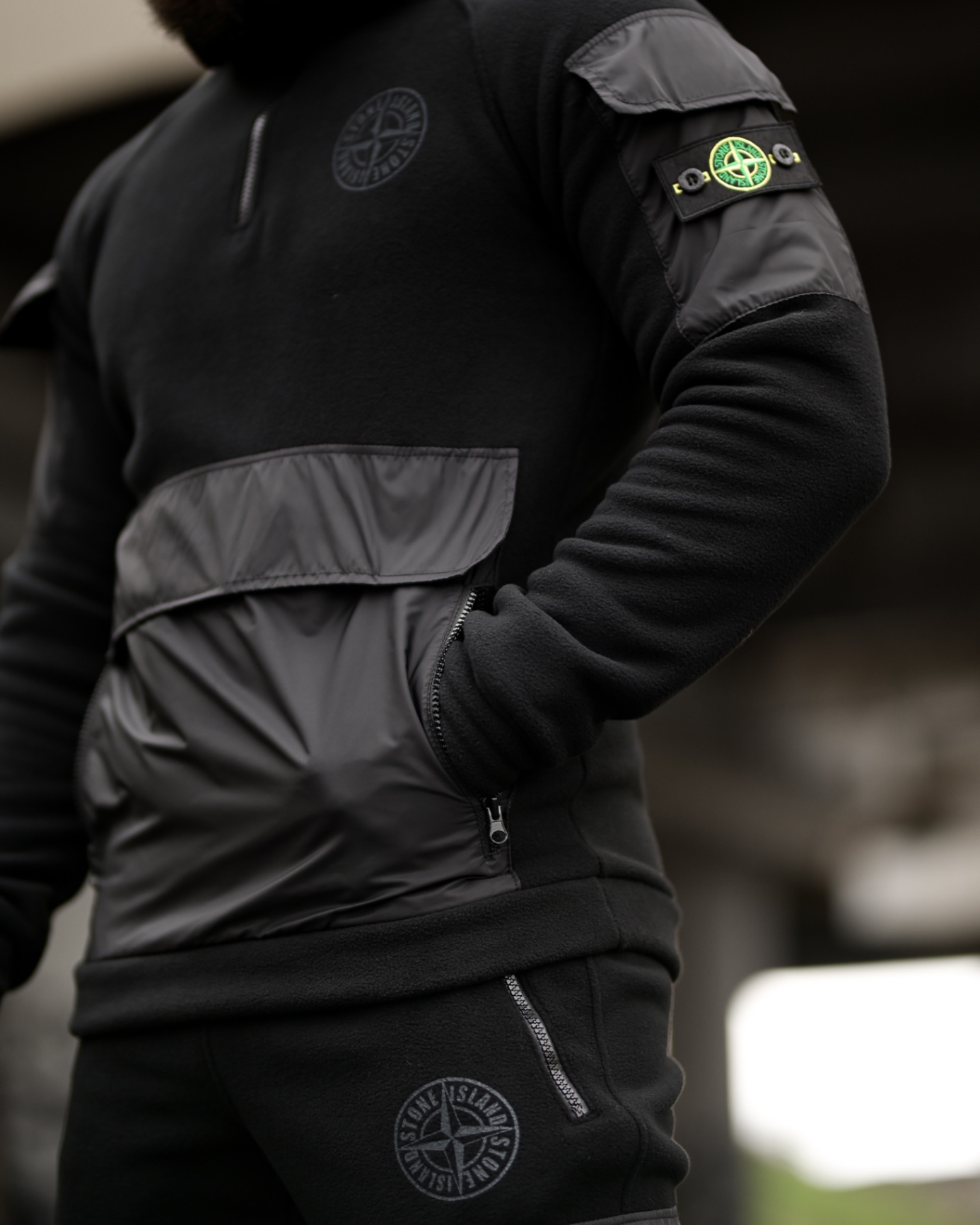 Флісовий костюм Stone Island