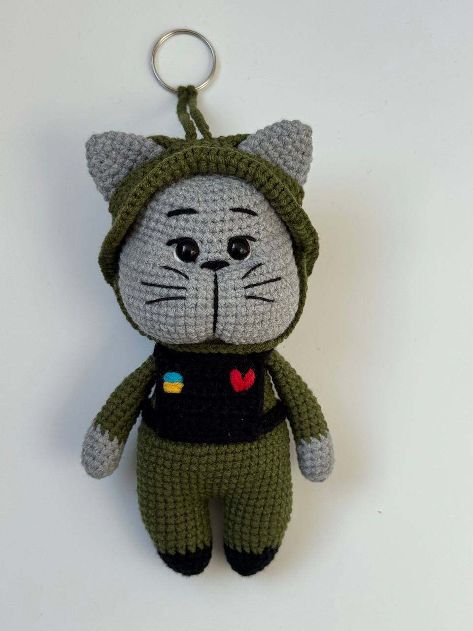 Вязаний котик