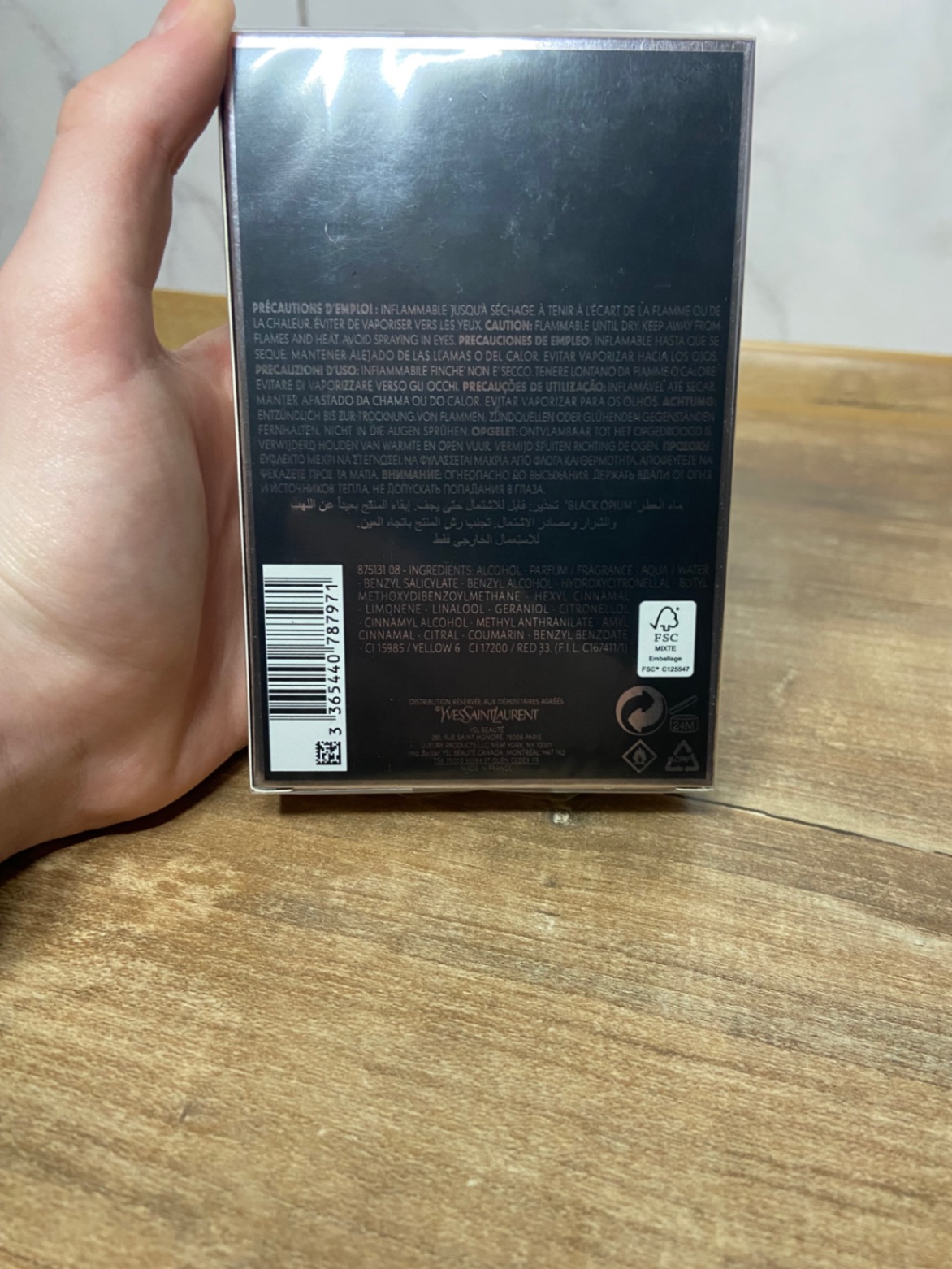 Yves saint laurent black opium eau de parfum жіночі парфуми
