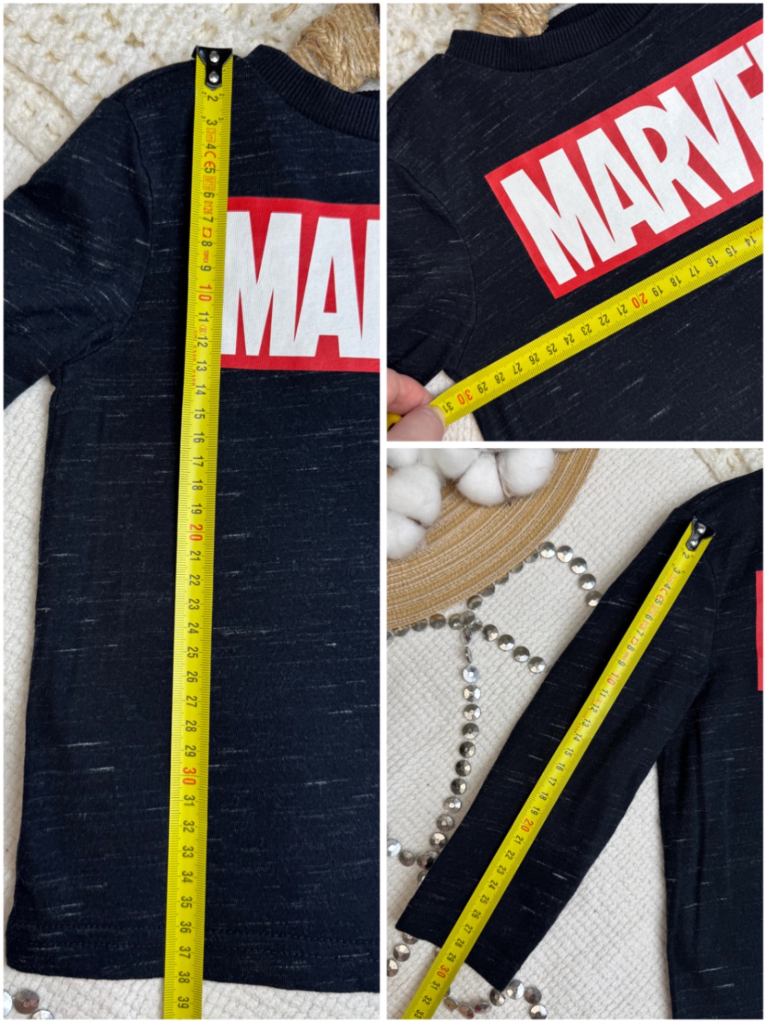 Сет для хлопчика 86-92 лонгслів Marvel джоггери outfit червоний чорний меланж