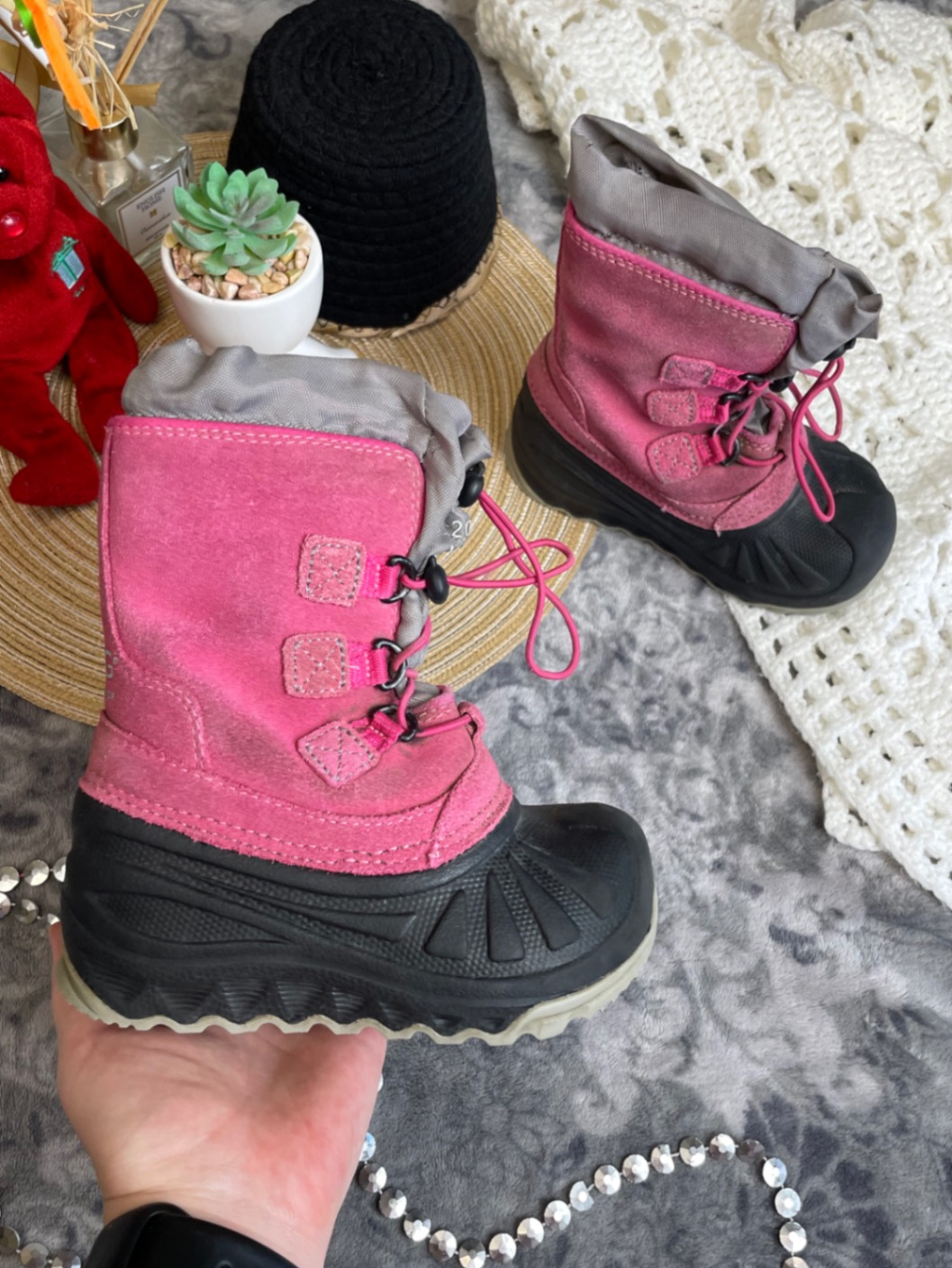 UGG ludvig pink azalea снігоходи 26 16 см barefoot waterproof сноубутси