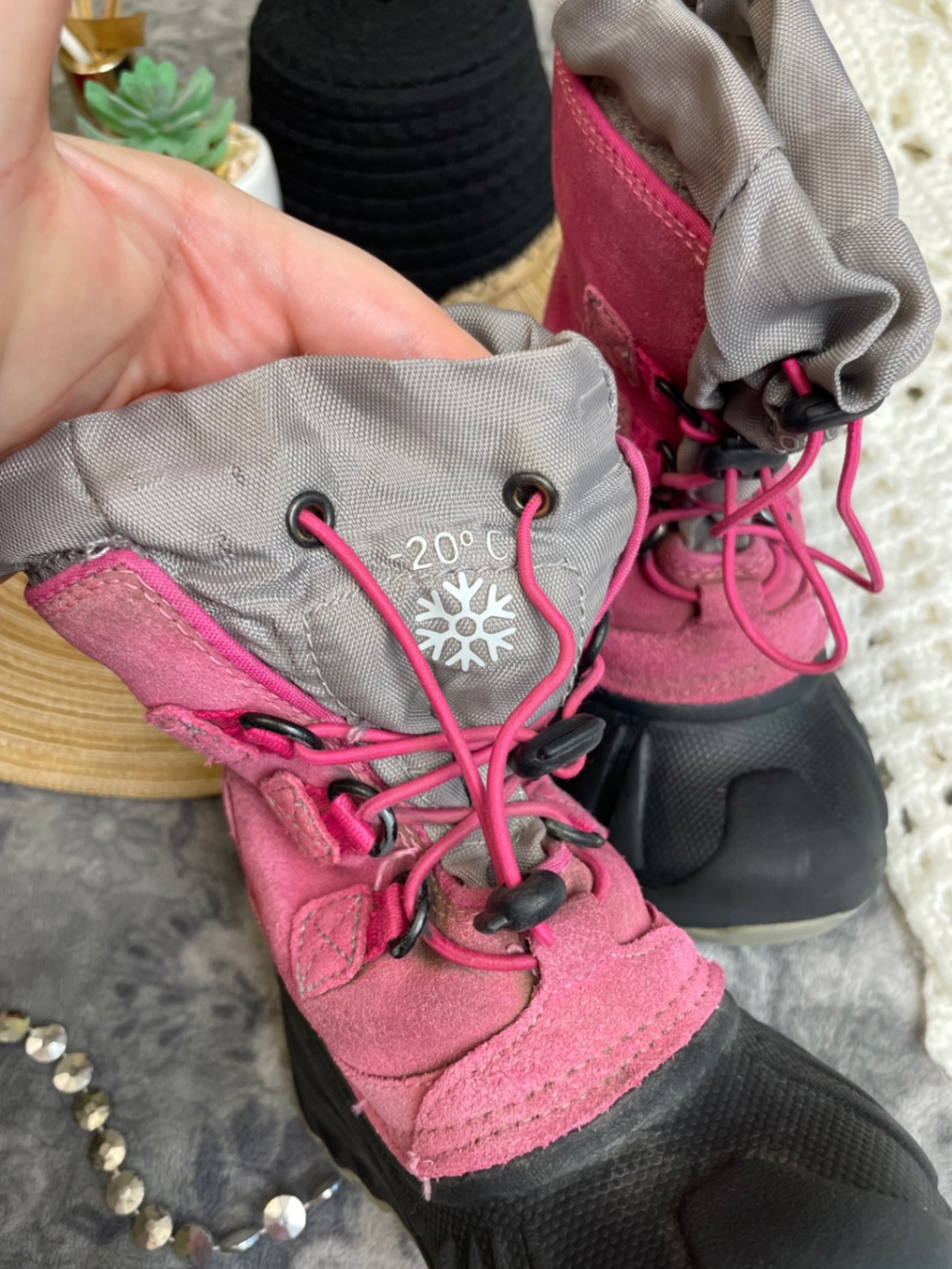 UGG ludvig pink azalea снігоходи 26 16 см barefoot waterproof сноубутси