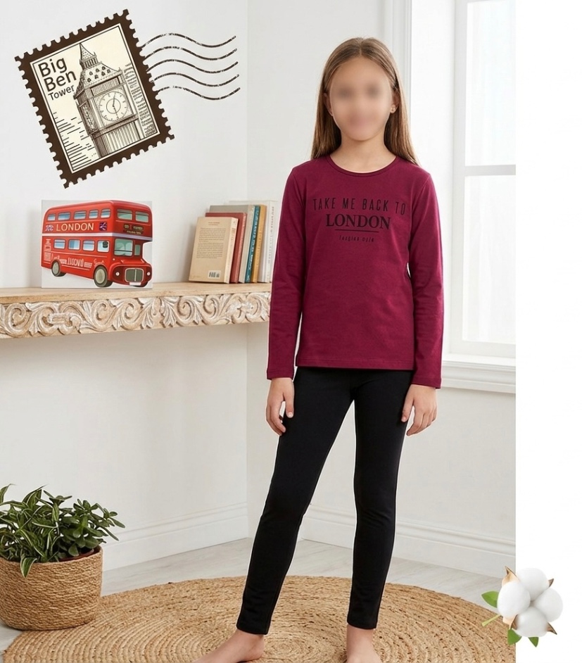 Pepperts нова піжама домашній костюм хб для дівчинки 134-140 146-152