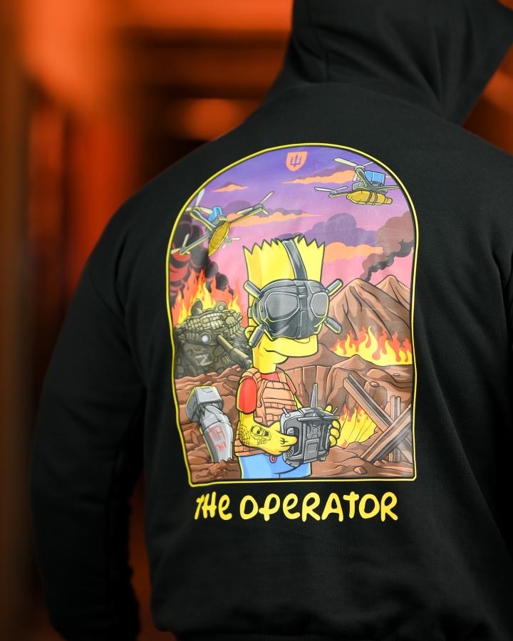 Худі Crop Operator