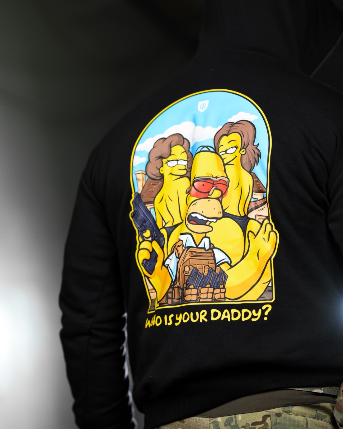 Худі Crop Simpsons