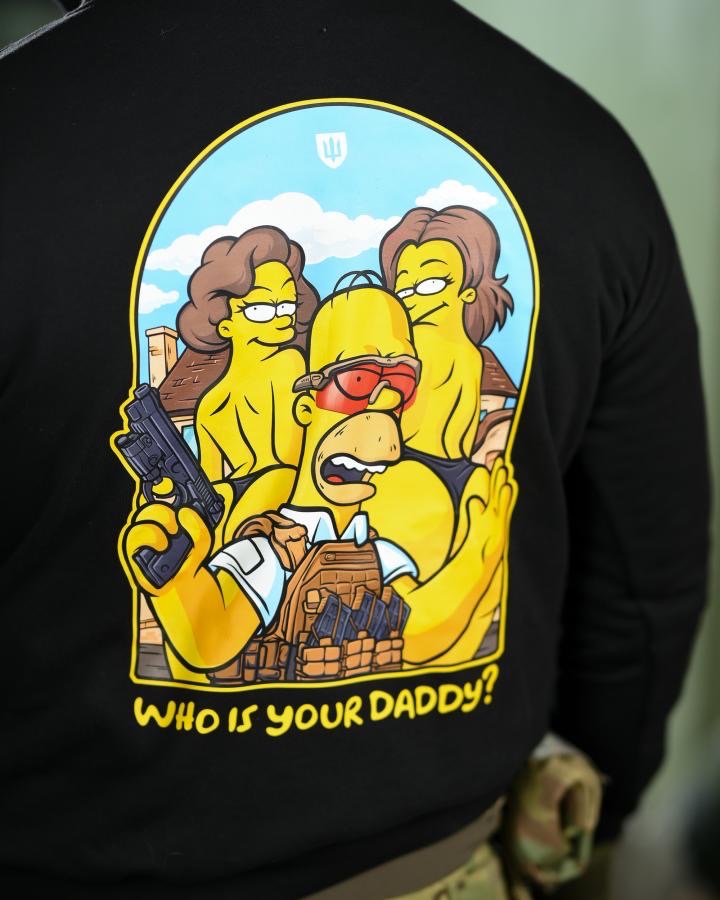 Худі Crop Simpsons