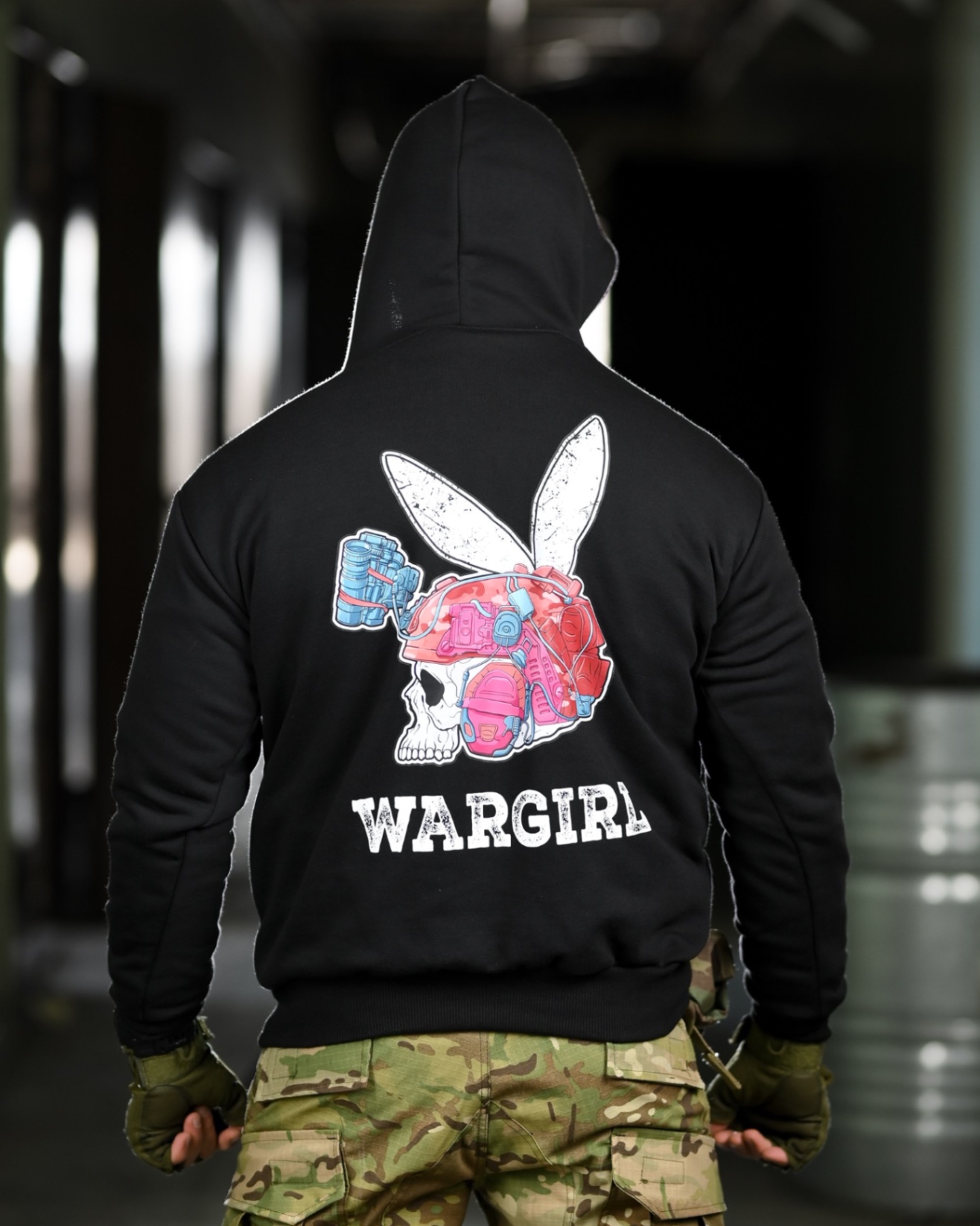 Худі Crop Wargirl