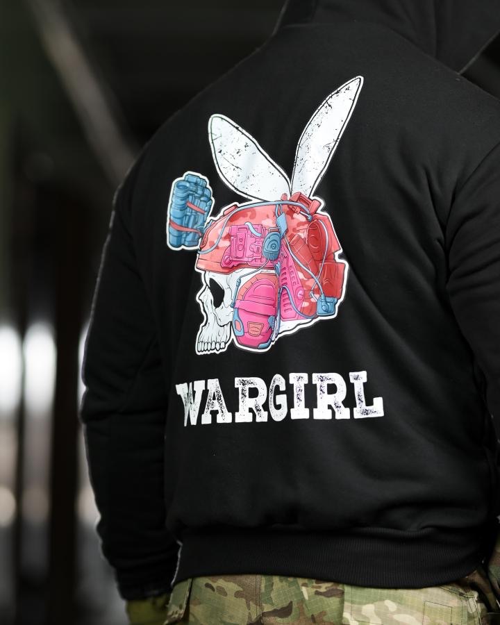 Худі Crop Wargirl