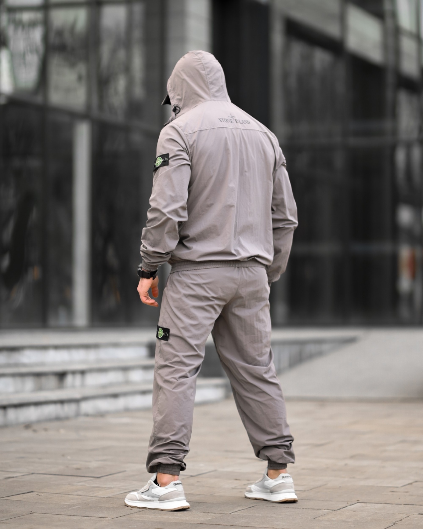 Спортивний костюм Stone Island світло-сірий