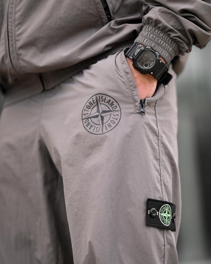 Спортивний костюм Stone Island світло-сірий