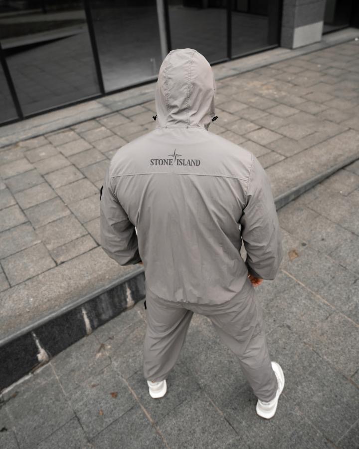 Спортивний костюм Stone Island світло-сірий