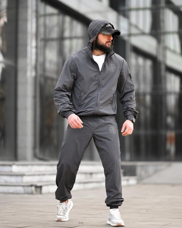 Спортивний костюм Stone Island сірий