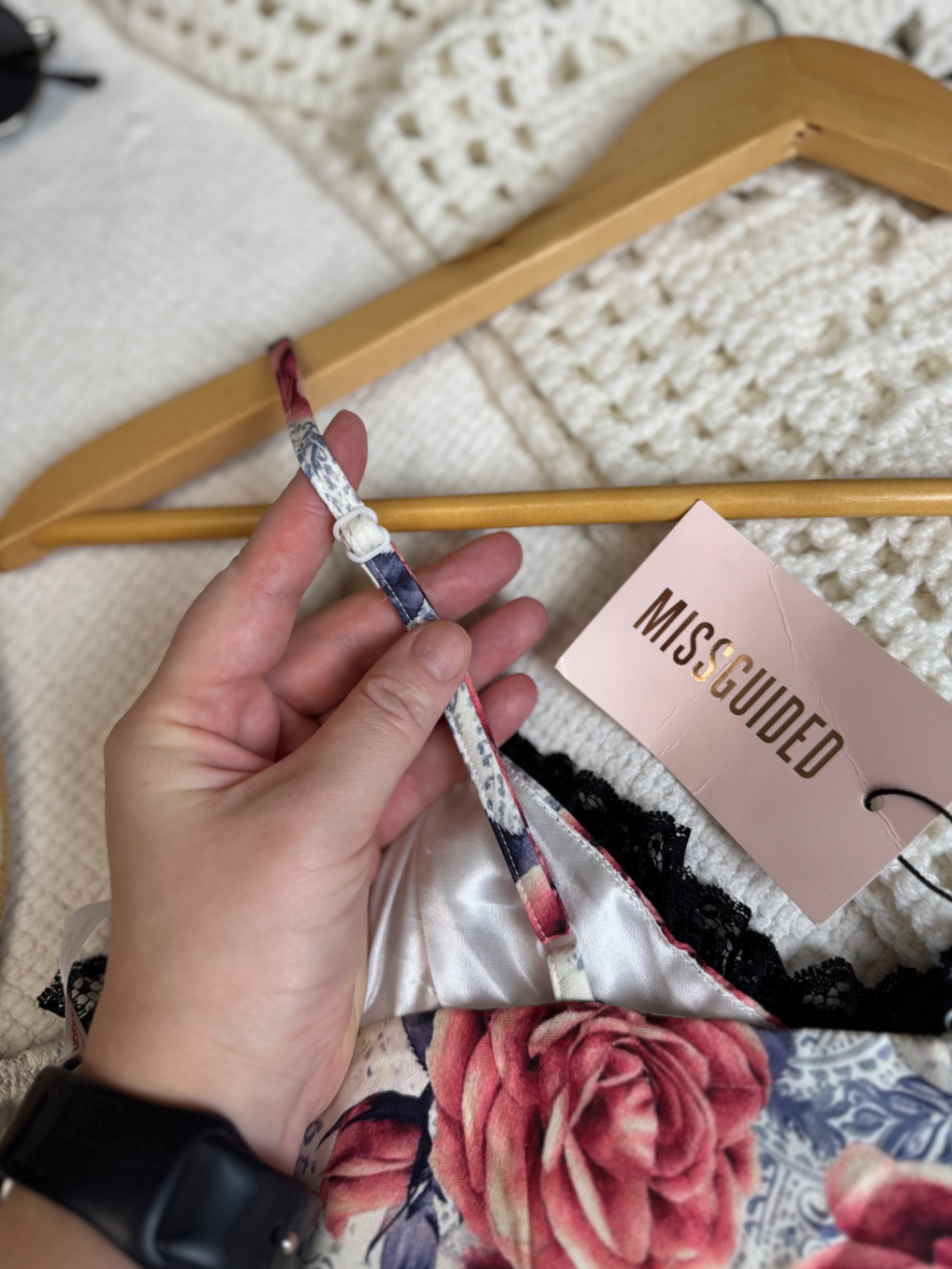 Корсетна мінісукня Missguided M з мереживом в квітковий принт Y2K нова