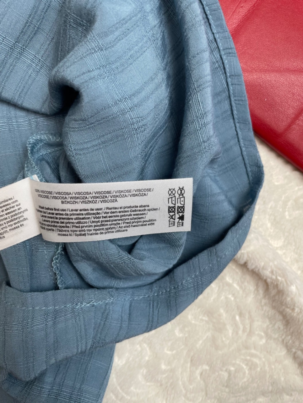 Сукня Tea Dress Primark M-L Uk 12 натуральна блакитна жата віскоза міні