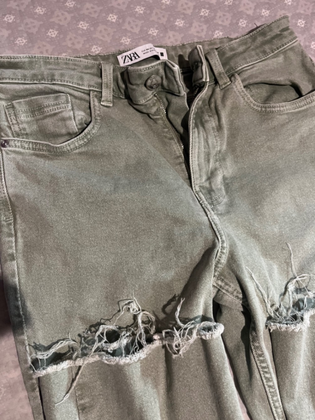 Джинсы zara