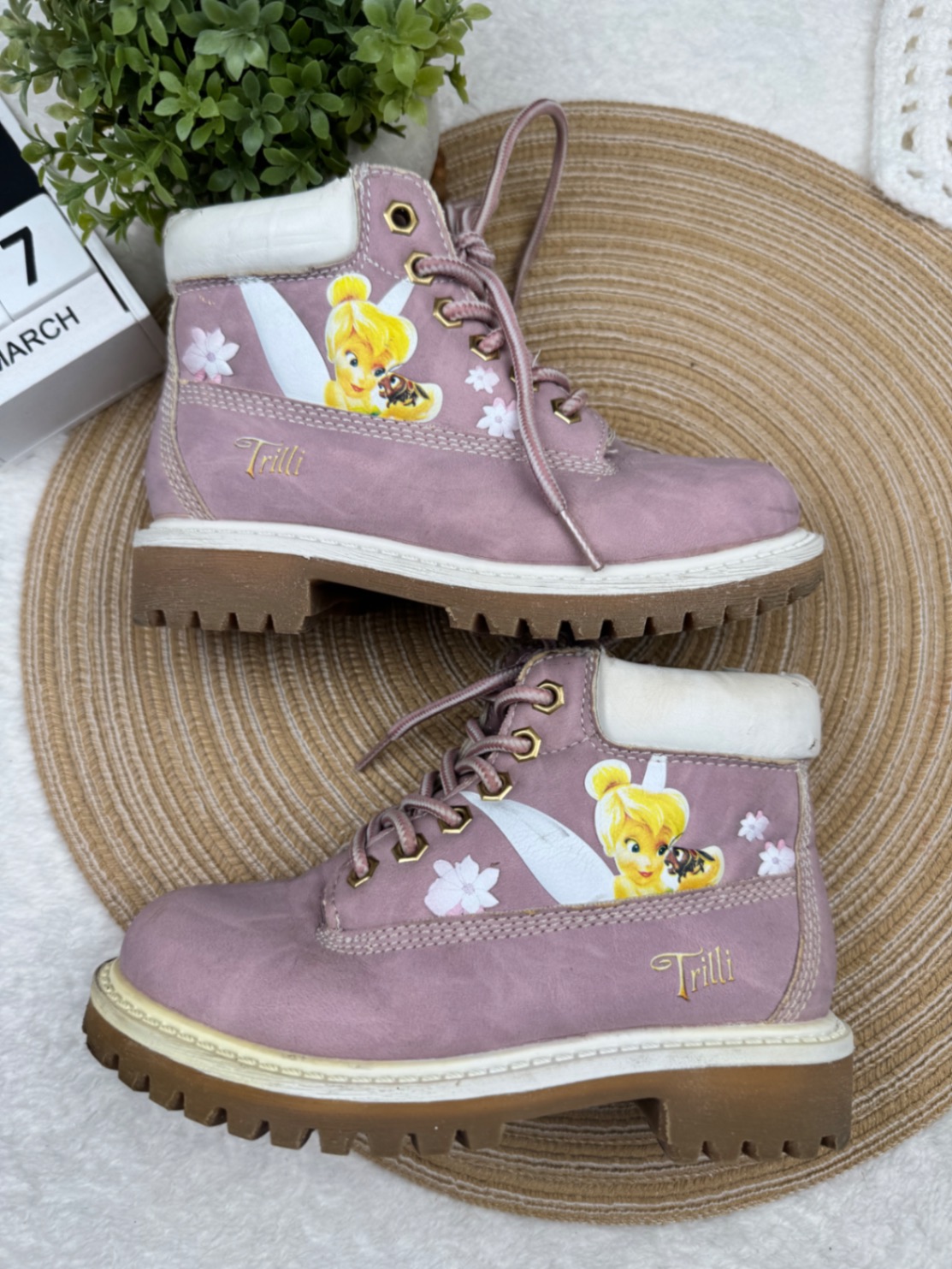 За донат Черевики Disney Tinker Bell 28 р 17 5 рожеві дінь дінь