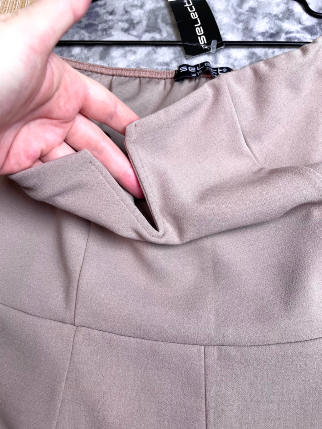 Комбінезон жіночий Select Fashion топ бюстьє палаццо Rose Mink L-Xl